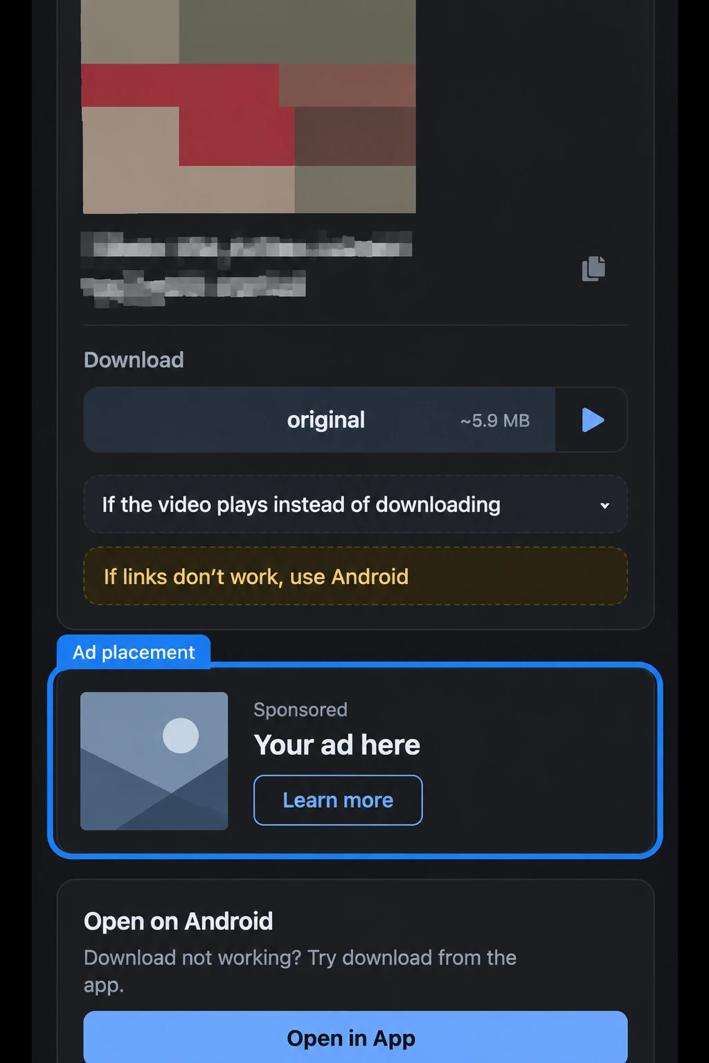 GrabnWatch sponsored placement mobile mockup